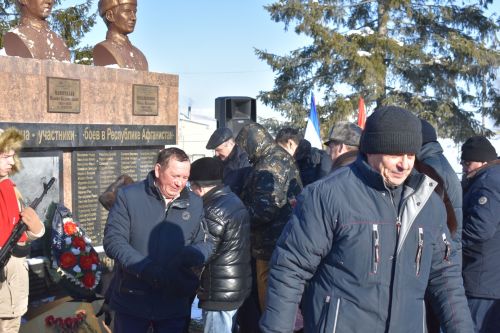В Кайбицах прошел митинг, посвященный памяти воинов — участников военных действий в Афганистане