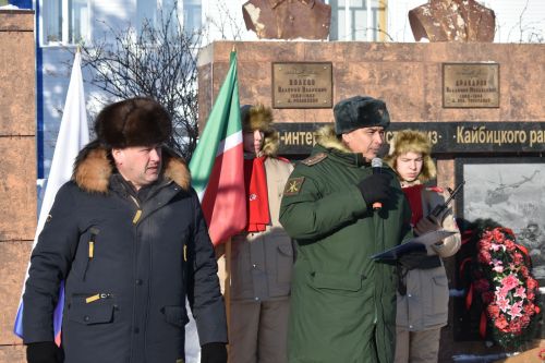 В Кайбицах прошел митинг, посвященный памяти воинов — участников военных действий в Афганистане