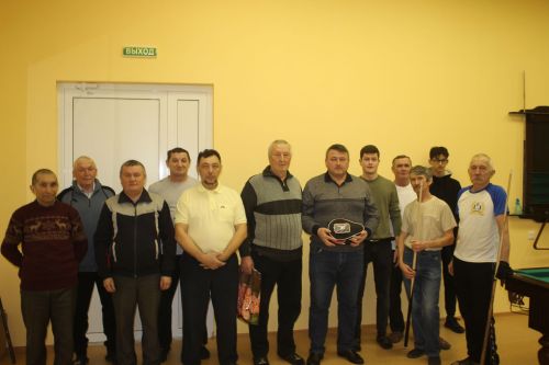 Глава района принял участие в турнире по бильярду
