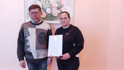 Контракт буенча махсус хәрби операциягә китүче кайбычлы никахын рәсмиләштерде