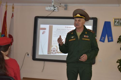 В кайбицком штабе «Юнармии» отметили День юного героя-антифашиста