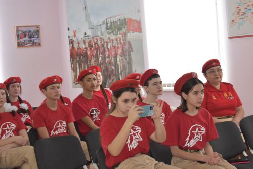 В кайбицком штабе «Юнармии» отметили День юного героя-антифашиста