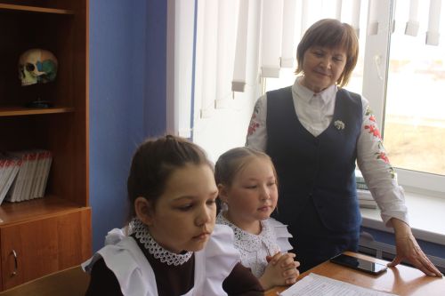 В Кайбицах школьники исследовали истории районов и семей