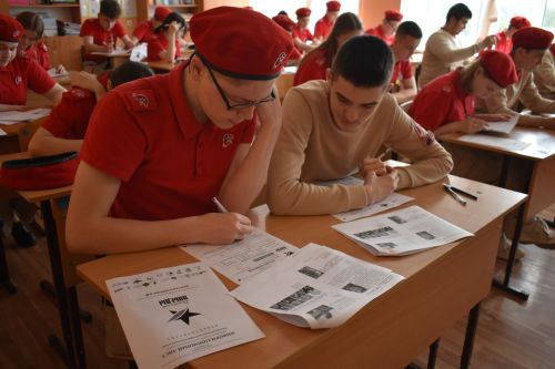 В Кайбицах написали Диктант Победы