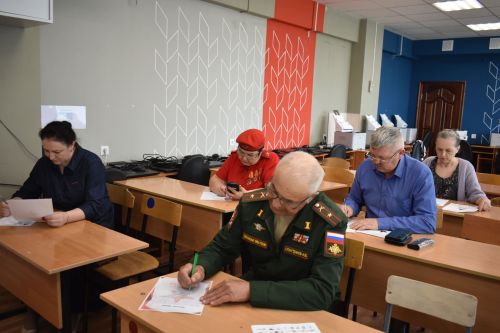 В Кайбицах написали Диктант Победы