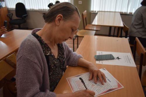 В Кайбицах написали Диктант Победы