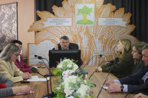 В Кайбицах состоялось первое расширенное заседание совета при главе районе по воспитательной работе