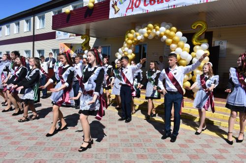 Последний звонок прозвенел для выпускников Федоровской школы