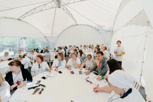 Руководитель кайбицкого центра поддержки семейных ценностей приняла участие в Сабантуе НКО РТ