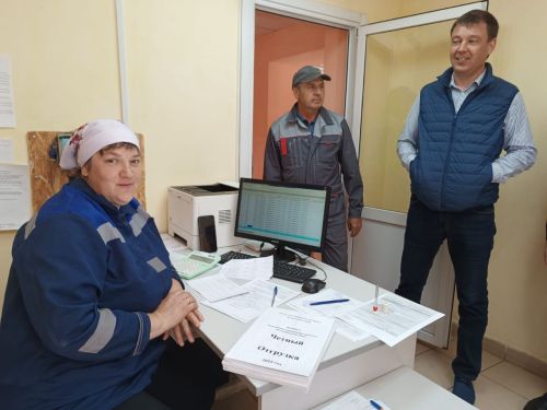 Кулангинский хлебоприемный пункт готов к приему зерна