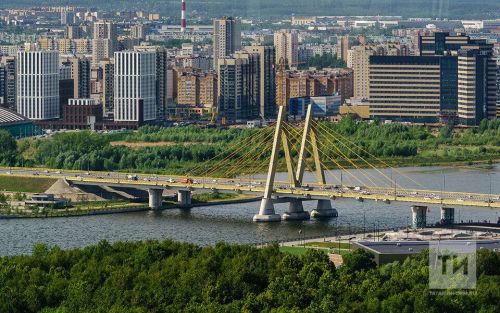 В Казани открылась парковка под мостом Миллениум