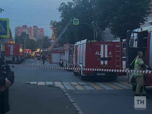 19-летняя девушка получила сильные ожоги на пожаре в Челнах