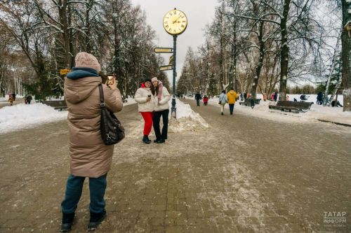 В Татарстане температура поднимется до -1 градуса