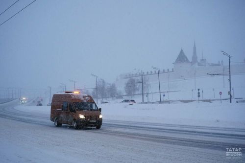 Метели с ухудшением видимости вновь ожидаются в Татарстане