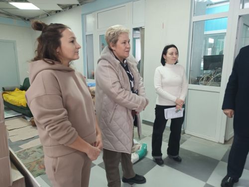 Глава Кайбицкого района ознакомился с ремонтом Федоровской школы