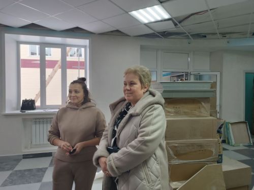 Глава Кайбицкого района ознакомился с ремонтом Федоровской школы