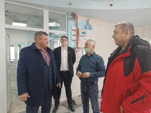 Глава Кайбицкого района ознакомился с ремонтом Федоровской школы