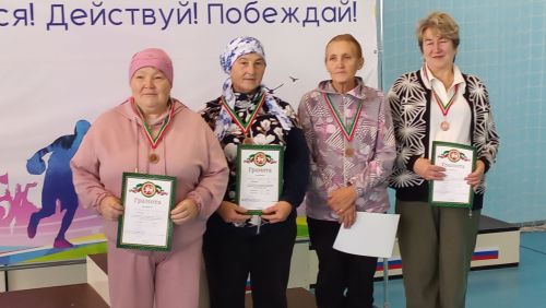 В спорткомплексе «Салават купере» прошли соревнования для пожилых