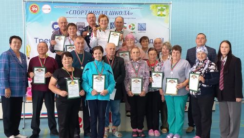 В спорткомплексе «Салават купере» прошли соревнования для пожилых
