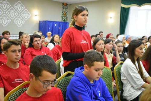 В Кайбицах на выборах в местный совет Движения Первых принял участие помощник Раиса РТ, руководитель регионального отделения Движения Первых в Татарстане Тимур Сулейманов