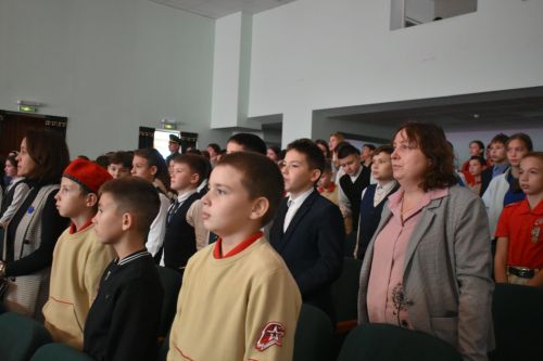 В Кайбицах состоялся девятый слет юнармейцев