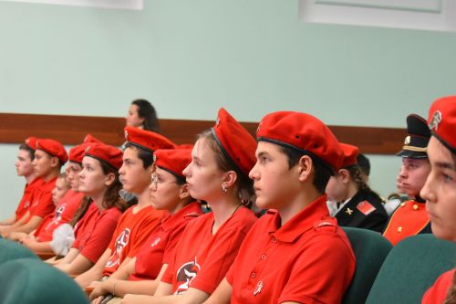 В Кайбицах состоялся девятый слет юнармейцев
