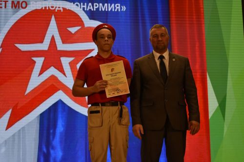 В Кайбицах состоялся девятый слет юнармейцев