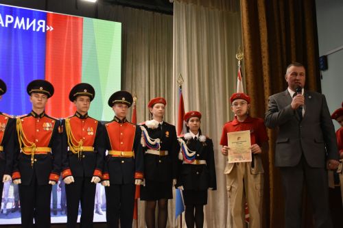 В Кайбицах состоялся девятый слет юнармейцев