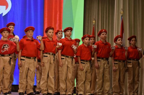 В Кайбицах состоялся девятый слет юнармейцев