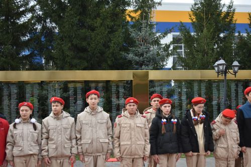 В Кайбицах состоялся девятый слет юнармейцев