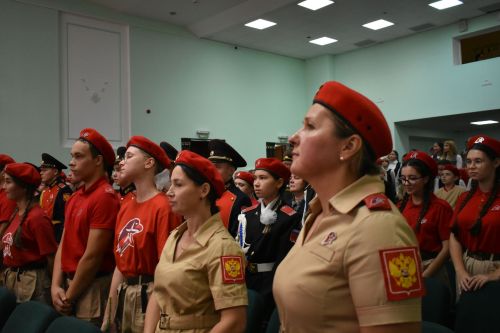 В Кайбицах состоялся девятый слет юнармейцев