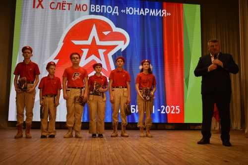 В Кайбицах состоялся девятый слет юнармейцев