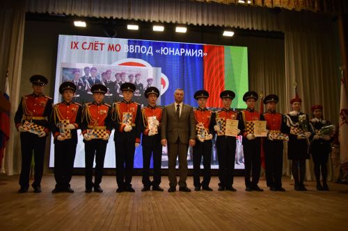 В Кайбицах состоялся девятый слет юнармейцев