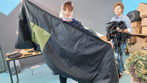 Кайбычның ветераннар советлары рәисләре СВОга гуманитар йөк әзерләү буенча Апас волонтерларының тәҗрибәсен өйрәнергә барды