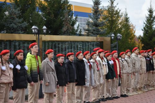 В Кайбицах состоялся девятый слет юнармейцев