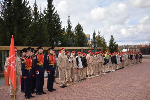 В Кайбицах состоялся девятый слет юнармейцев