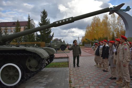 В Кайбицах состоялся девятый слет юнармейцев