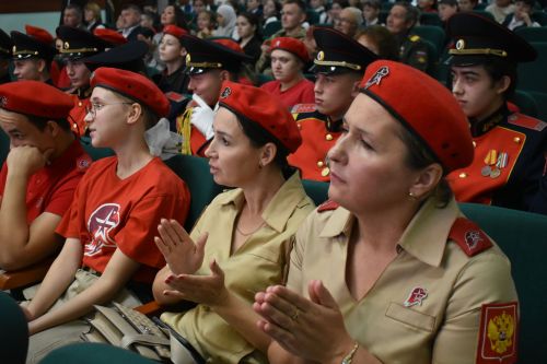 В Кайбицах состоялся девятый слет юнармейцев