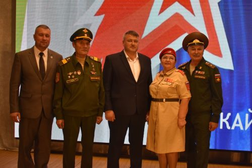 В Кайбицах состоялся девятый слет юнармейцев