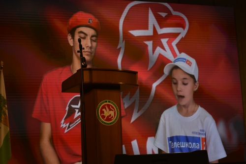 В Кайбицах состоялся девятый слет юнармейцев