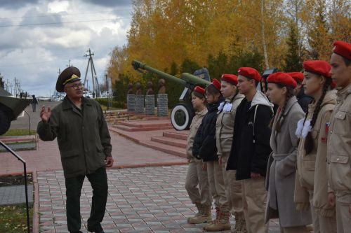 В Кайбицах состоялся девятый слет юнармейцев