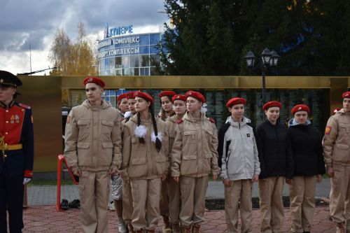 В Кайбицах состоялся девятый слет юнармейцев