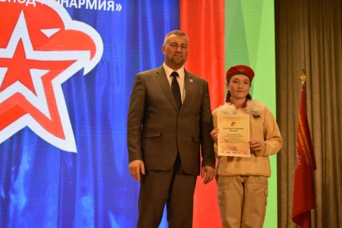 В Кайбицах состоялся девятый слет юнармейцев
