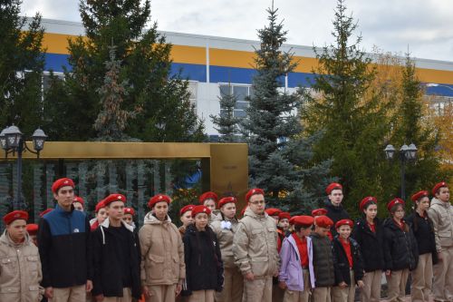 В Кайбицах состоялся девятый слет юнармейцев