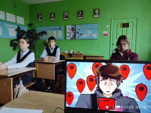 В МБОУ «Старочечкабская ООШ» состоялось очередное занятие из цикла «Разговоры о важном»