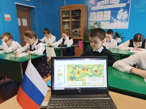 В МБОУ «Старочечкабская ООШ» состоялось очередное занятие из цикла «Разговоры о важном»