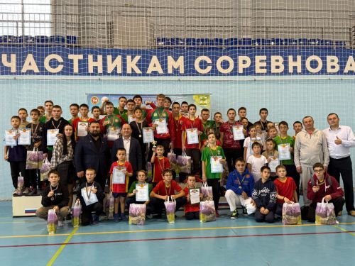 В  кайбицком спорткомплексе состоялись межрайонные соревнования по национальной борьбе корэш