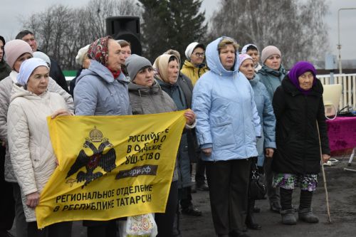 В Малых Мемях состоялось мероприятие, посвященное памяти бойцов, погибших при выполнении воинского долга в ходе спецоперации