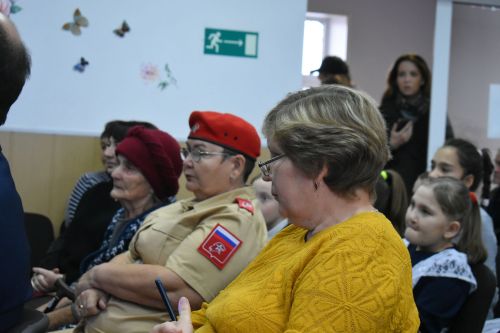 На родине Героя России — в Малых Мемях состоялась презентация книги