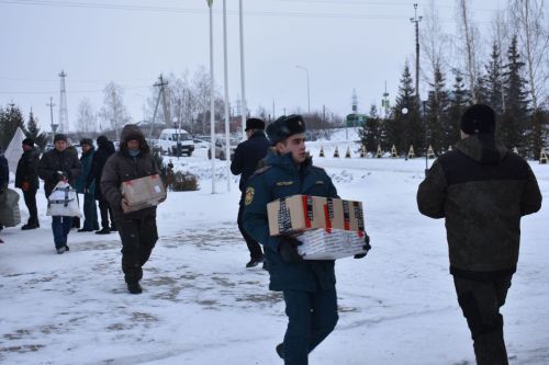Из Кайбицкого района в зону спецоперации отправлена очередная партия гуманитарной помощи